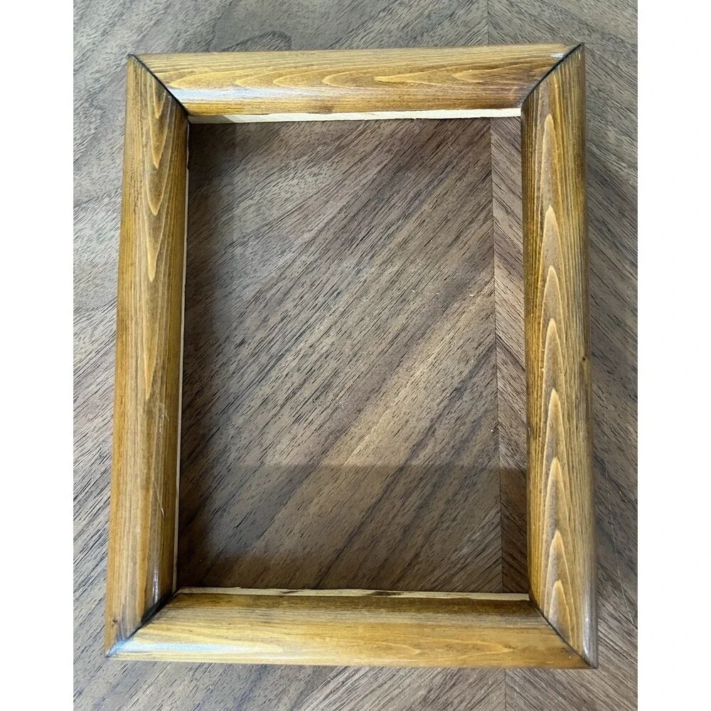 Handmade Vintage Spruce Pine 6.75x8.75in Picture FRAME ONLY 5X7